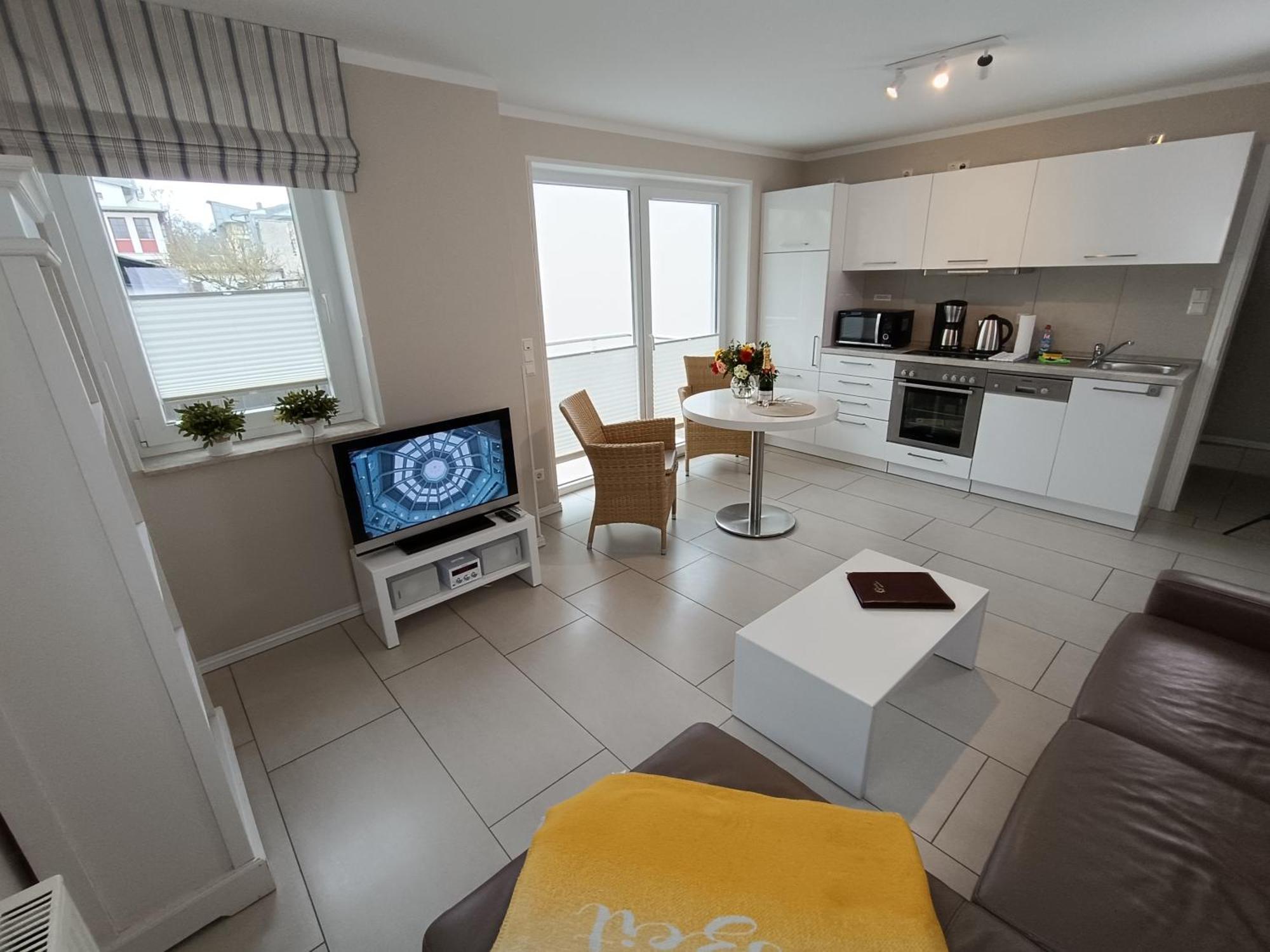 Haus Nemo - Appartement 5, Gemuetliches Appartement Mit Strandkorb, Strandnah 50 M 塞巴特黑灵斯多夫 外观 照片