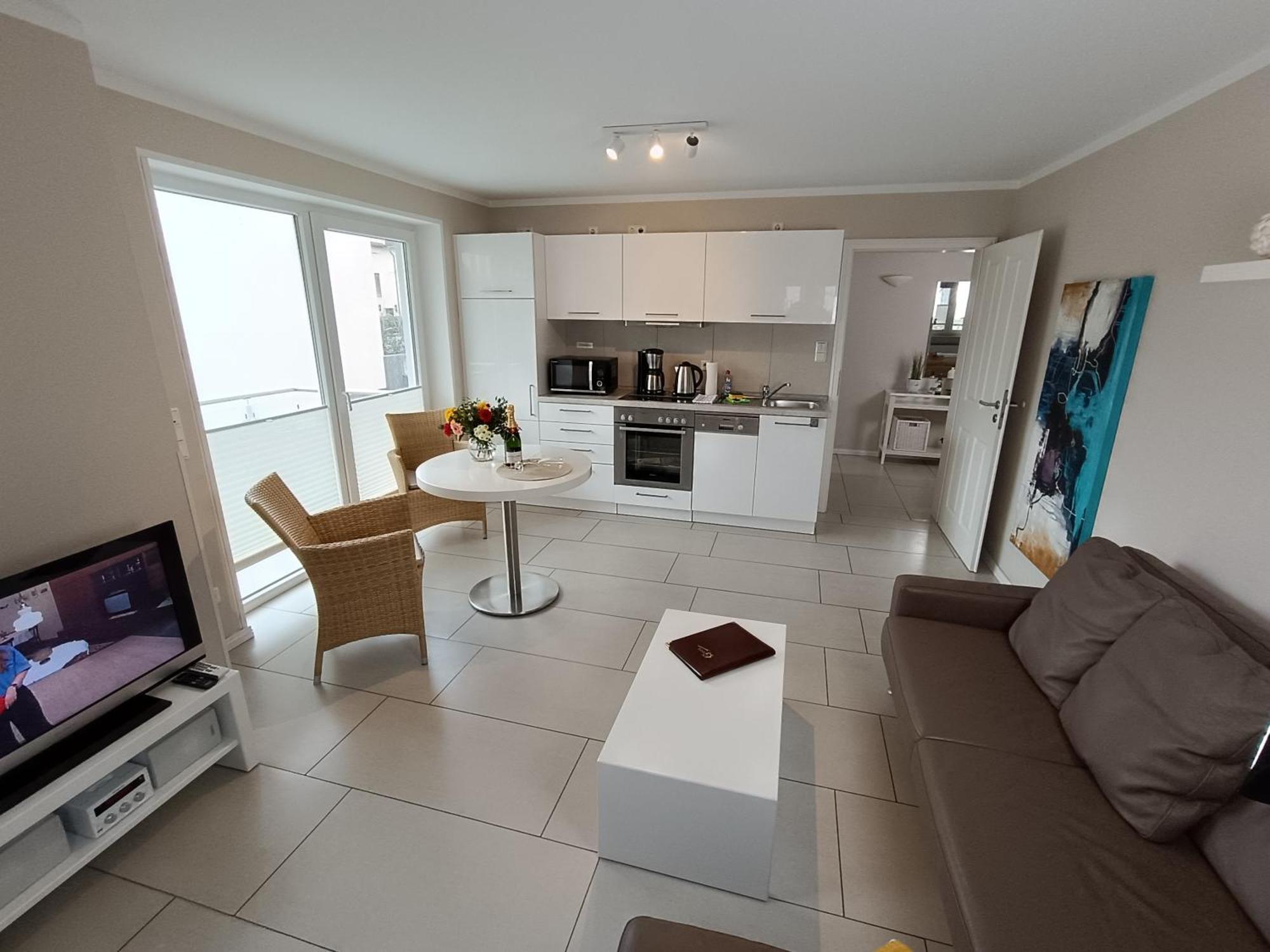 Haus Nemo - Appartement 5, Gemuetliches Appartement Mit Strandkorb, Strandnah 50 M 塞巴特黑灵斯多夫 外观 照片
